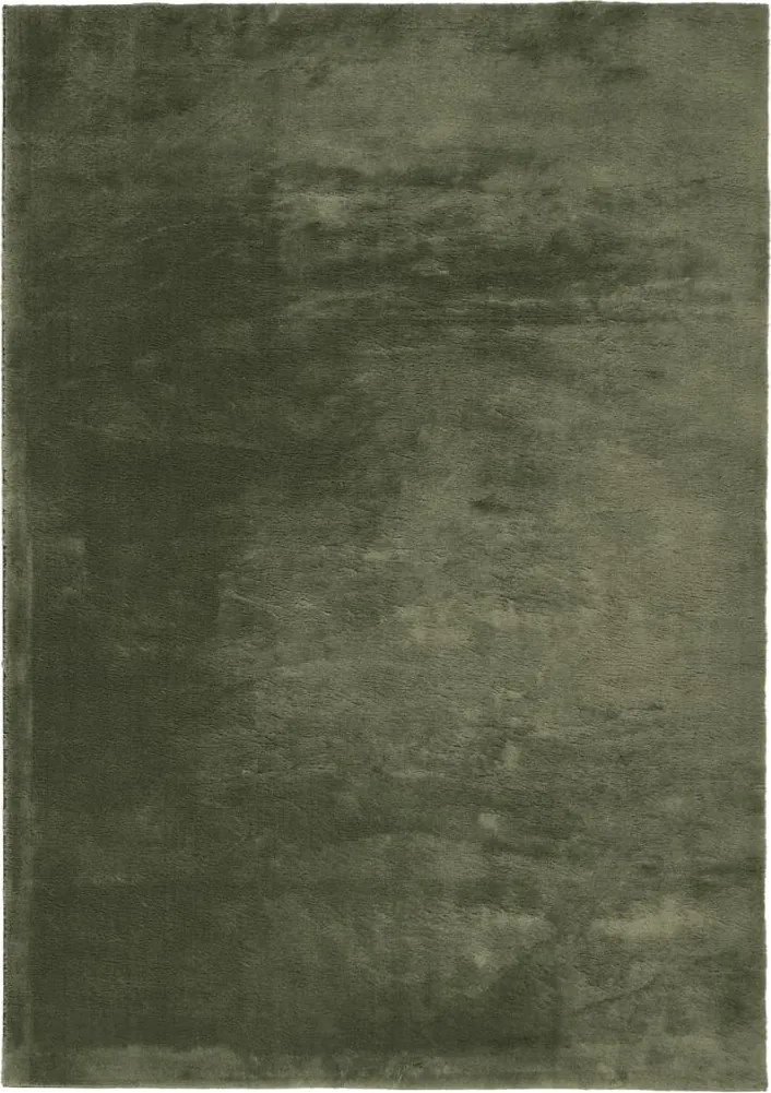 vidaXL Covor HUARTE, fir scurt moale și lavabil verde pădure 200x280cm