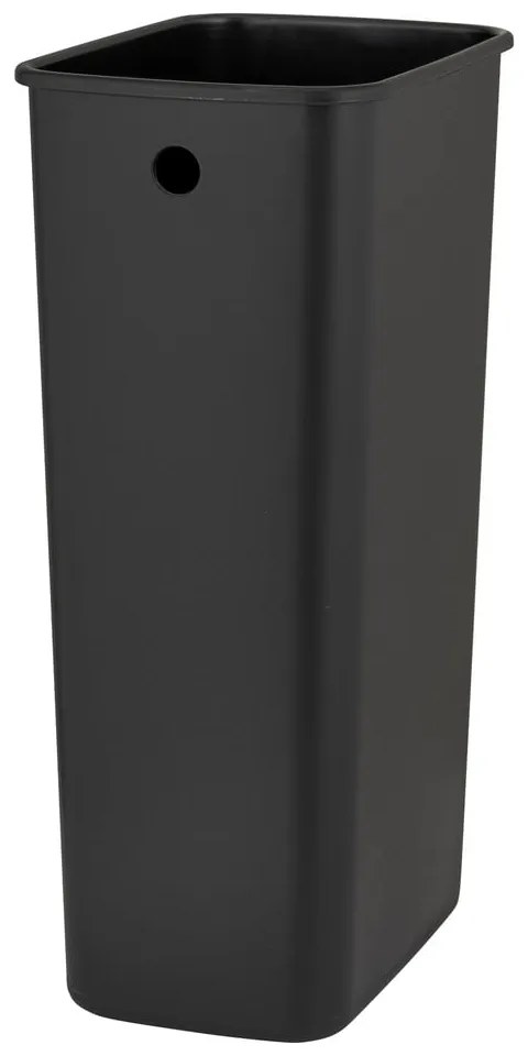 Coș de gunoi negru mat cu pedală din oțel 20 l Design – Wenko