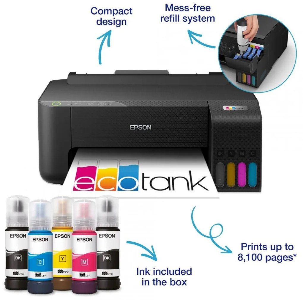 EPSON L1270 CISS COLOR INKJET PRINTER