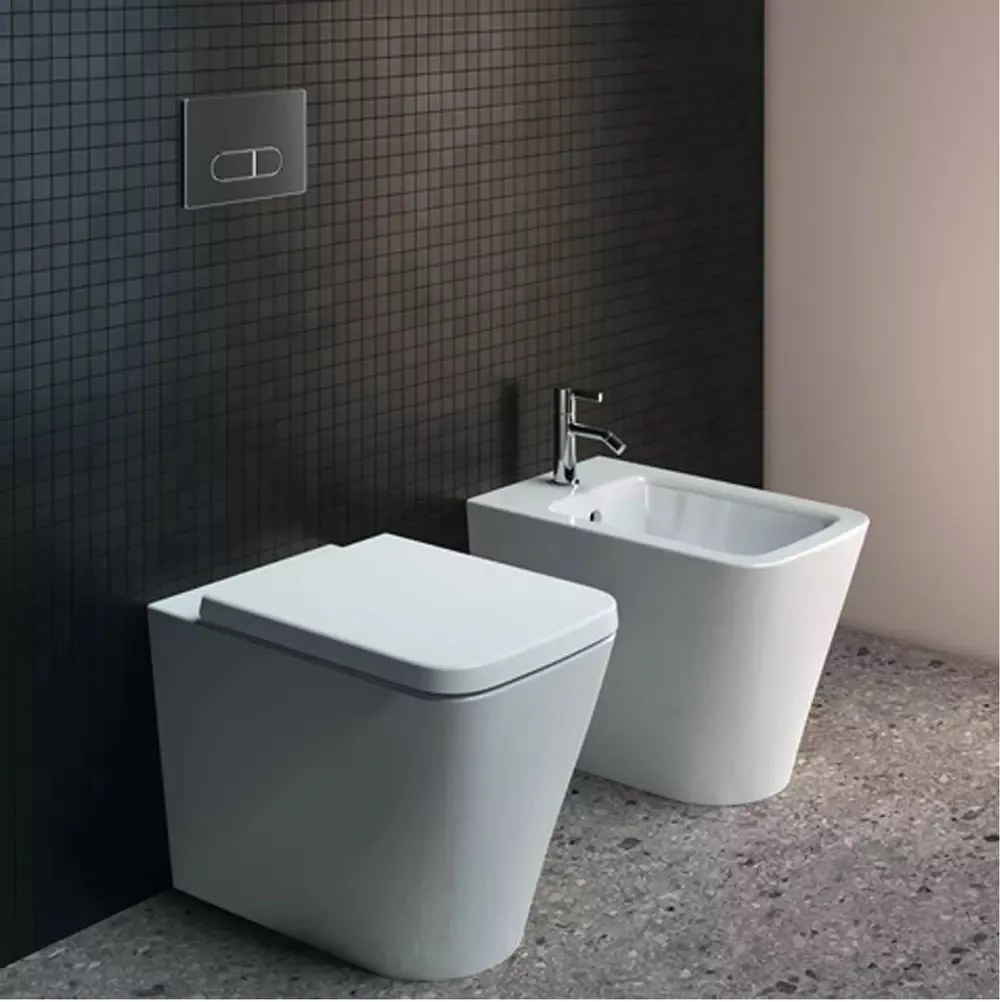 Vas WC pe pardoseala Ideal Standard Atelier Blend Cube BTW, alb - T368801