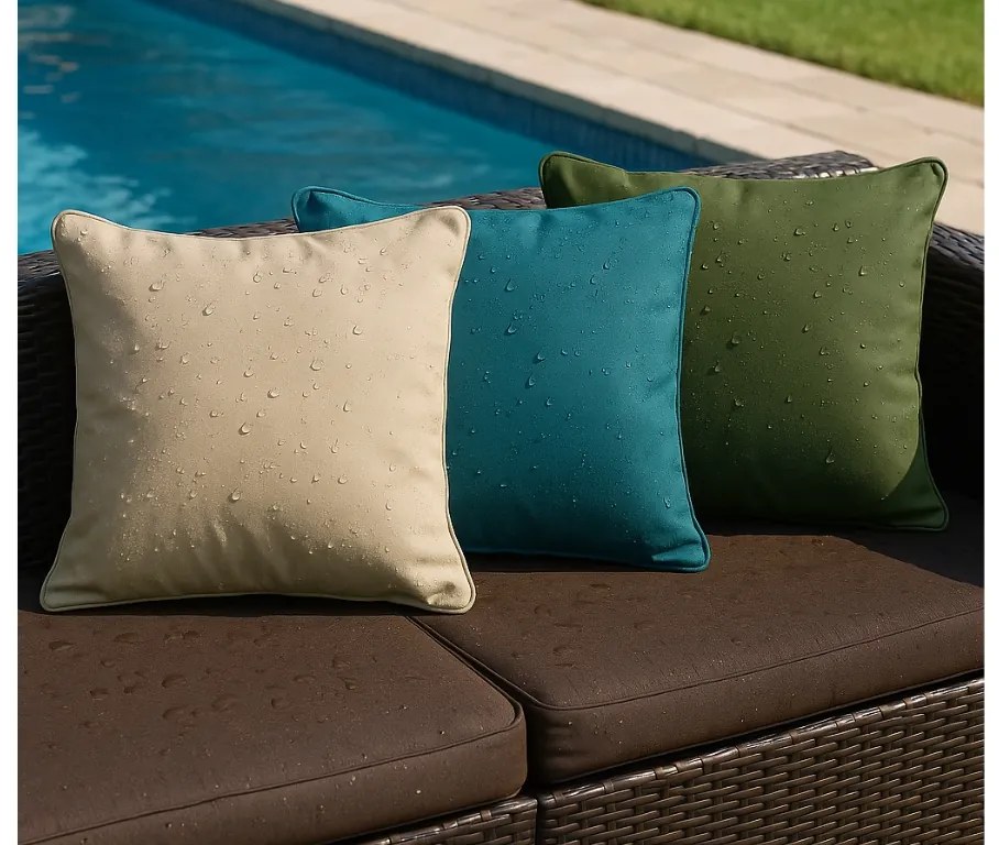 Perna de exterior CALINO 45x45 cm, gri deschis