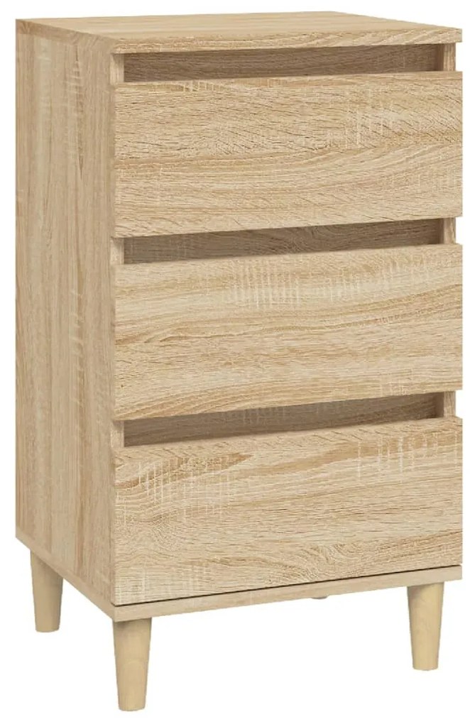 vidaXL Noptieră, stejar sonoma, 40x35x70 cm, lemn prelucrat