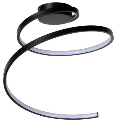 Lustră LED dimabilă aplicată Lucide 46199/25/30 MAXENCE LED/24W/230V negru