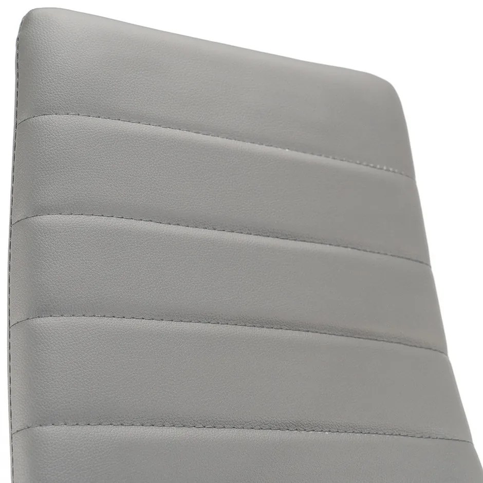 Scaun de masă Tino NOVA în gri-gri