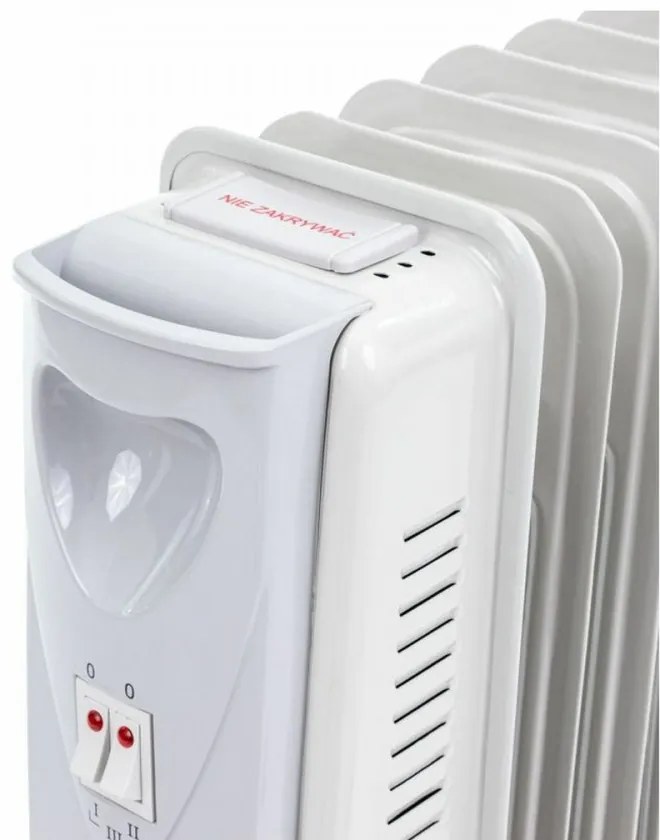 Radiator ulei HH-1011, 9 piese, 800W/1200W/2000W