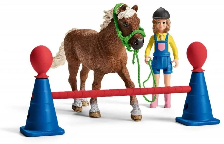 Antrenament de agilitate pentru ponei Schleich  42481