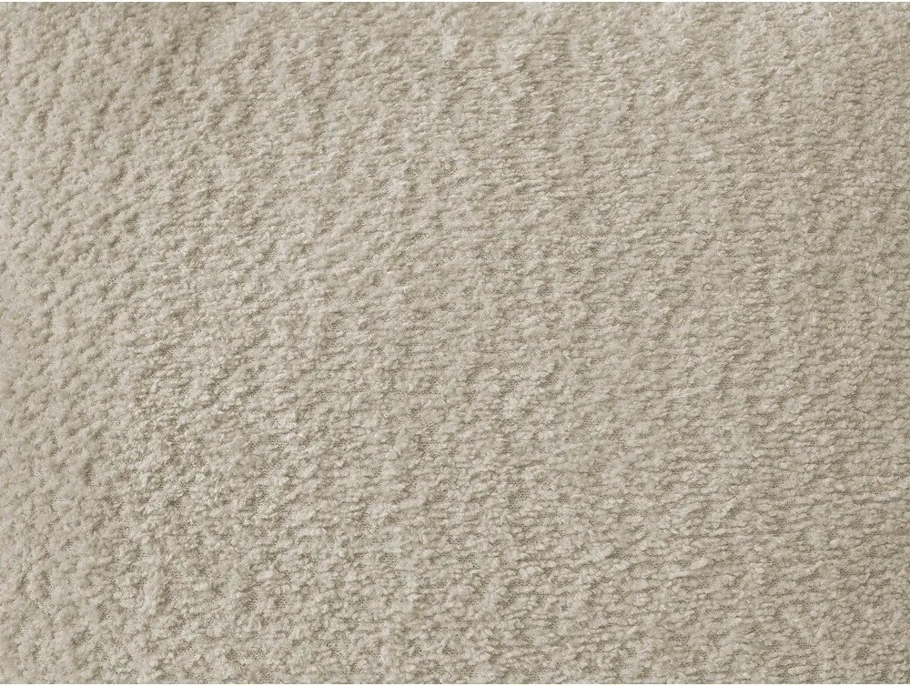 Colțar bej cu tapițerie din țesătură bouclé (cu colț pe partea stângă/cu șezlong) Azra – Bobochic Paris