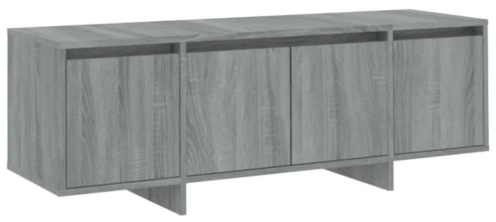 813051 vidaXL Comodă TV, stejar sonoma gri, 120x30x40,5 cm, PAL