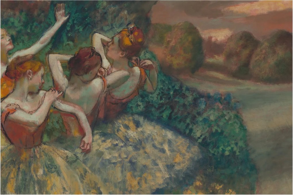 Tablou - Edgar Degas, Four Dancers, reproducere (90x60 cm)