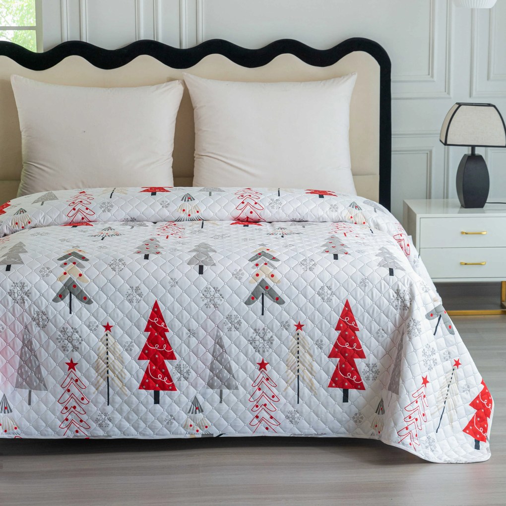 Cuvertura de pat JINGLE, alb Dimensiune: 170 x 210 cm