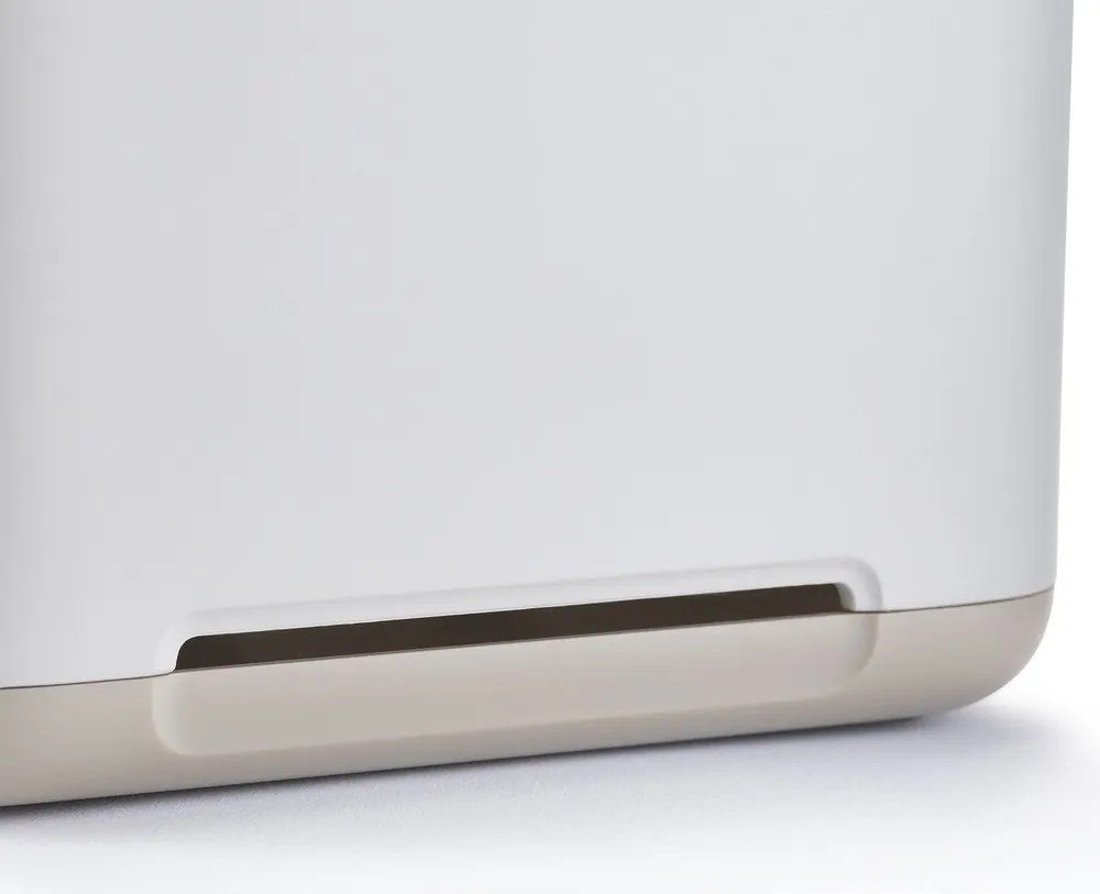 Suport pentru periuța de dinți bej din plastic EasyStore – Joseph Joseph