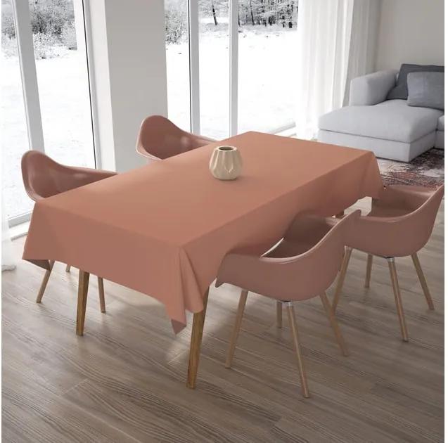 Față de masă, 140 x 180 cm, roz pudră