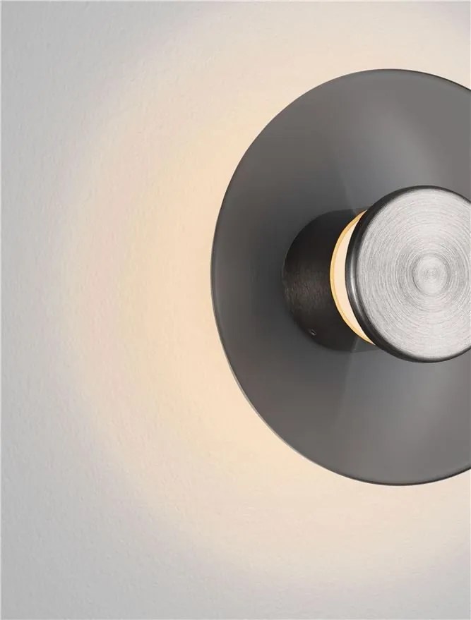 Aplica LED design ambiental Esti fumuriu 15cm