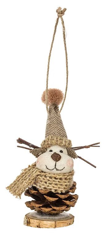 Decoratiune de Craciun JJA Pinecone M1