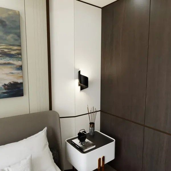 Aplică SPINER 1xG9/8W/230V negru