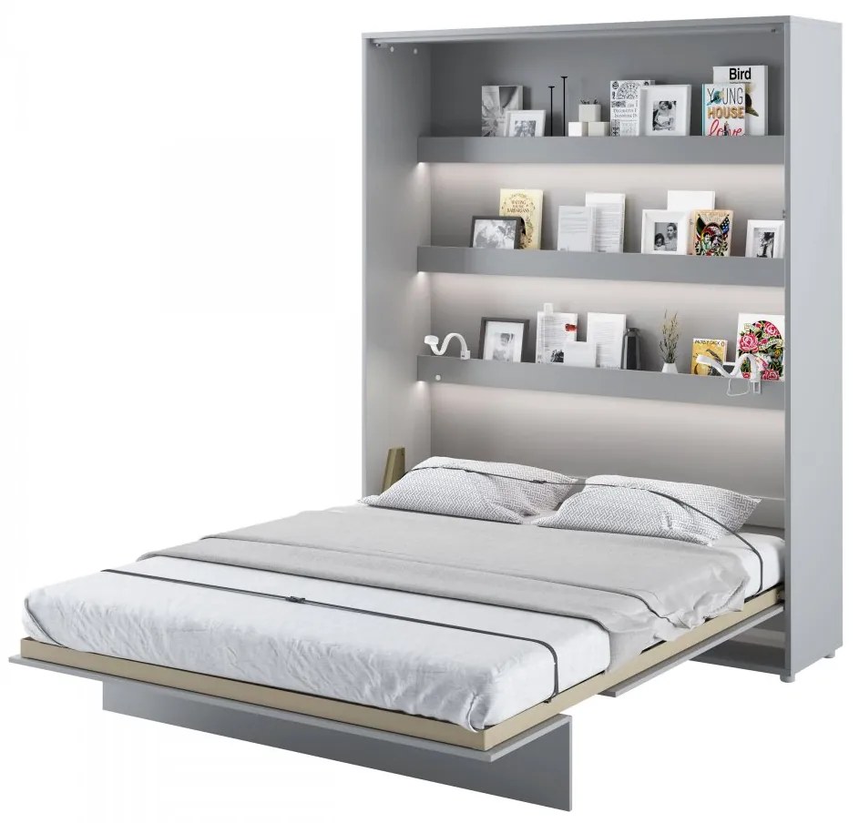 Pat rabatabil de perete Bed-Concept vertical BC-12 160x200