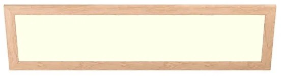 Plafonieră aplicată Eglo SALOBRENA-C LED RGBW/34W/230V maro +telecomandă