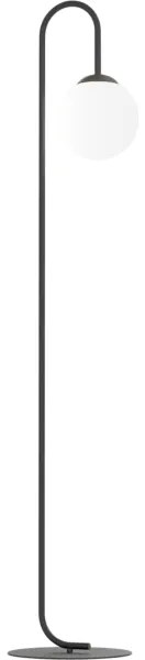 Lampadar FLOR 1xE14/10W/230V negru