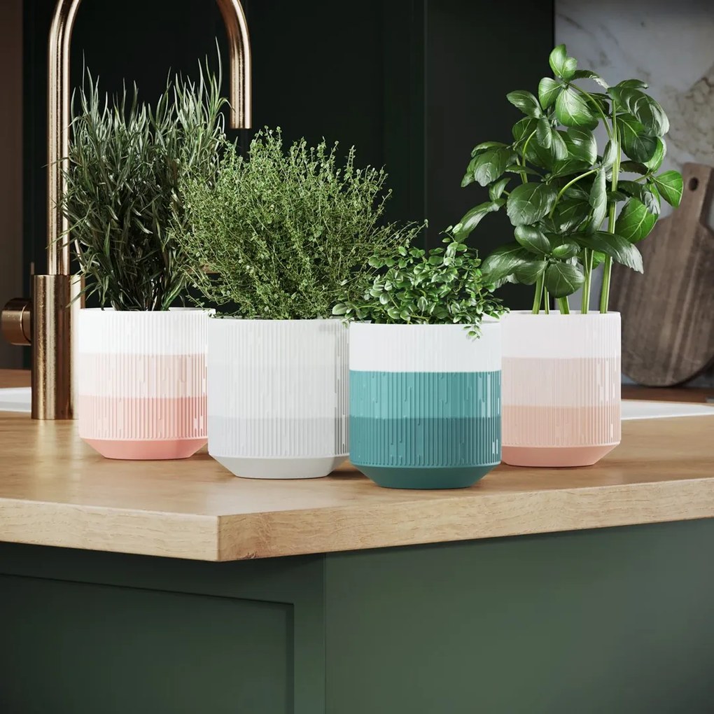 Vas din ceramica Culoare gri, FINO