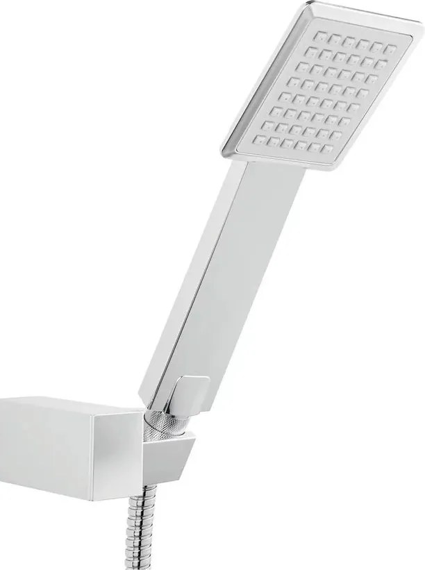 Set de dus Ferro Sinus cu suport reglabil crom