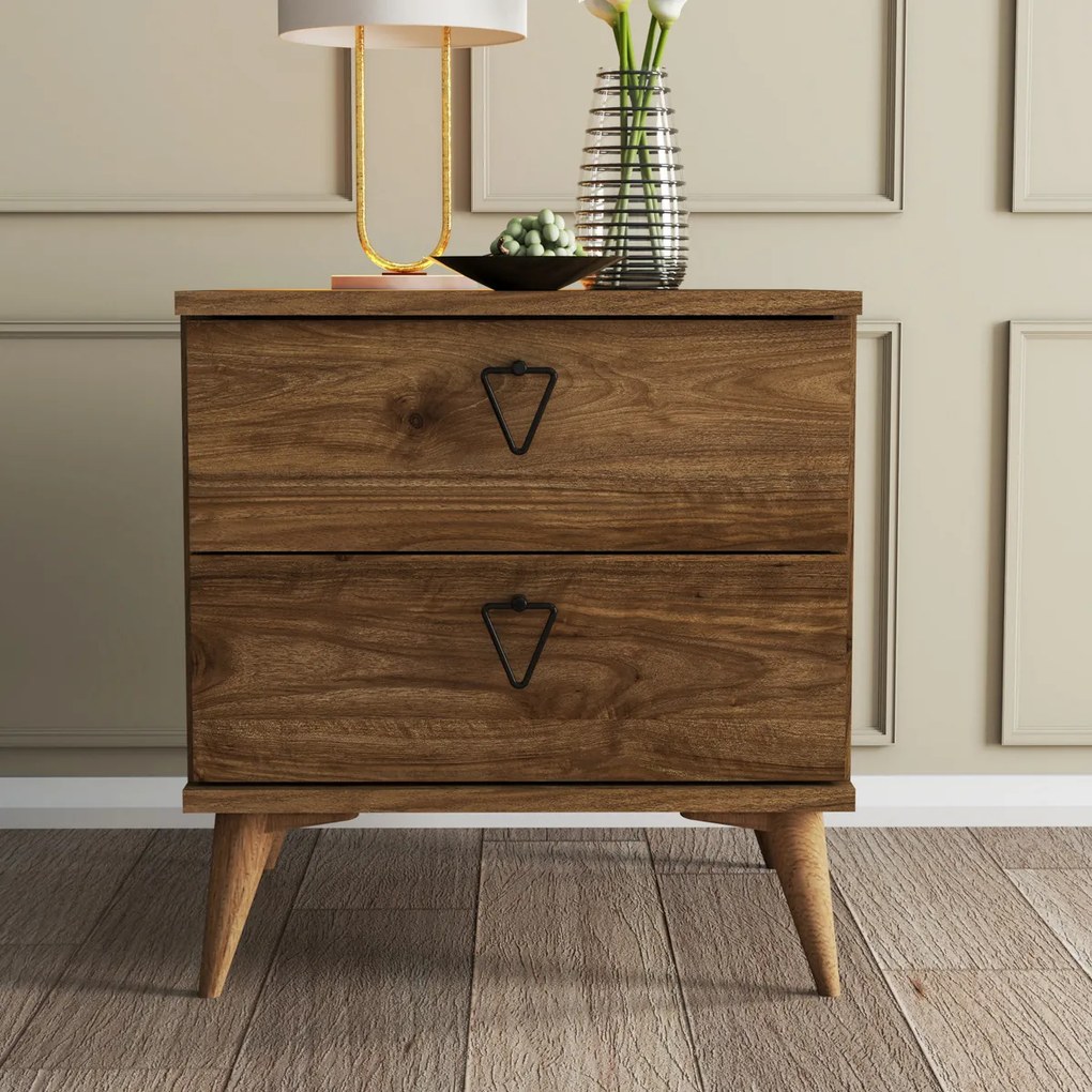 Măsuță de noptieră Versa-Ce Walnut