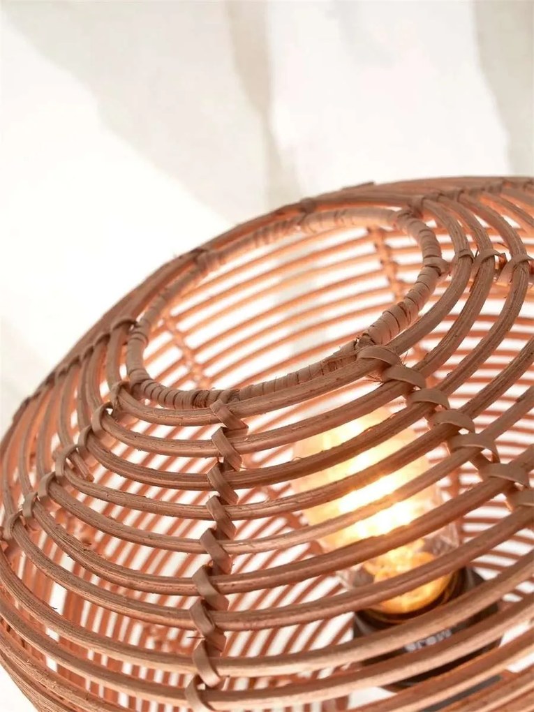 Lampadar eco din bambus cu ratan Tanami straight nat./2520 nat