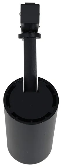 LED spot MAGNETIC TRACK 10W 48V negru pentru sistem șine