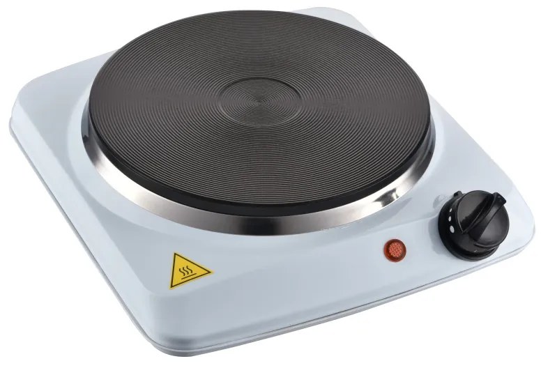 Plita electrica Oliver Voltz OV51445N, 1500W, Incalzitor fonta, 185 mm, 6 trepte, Alb