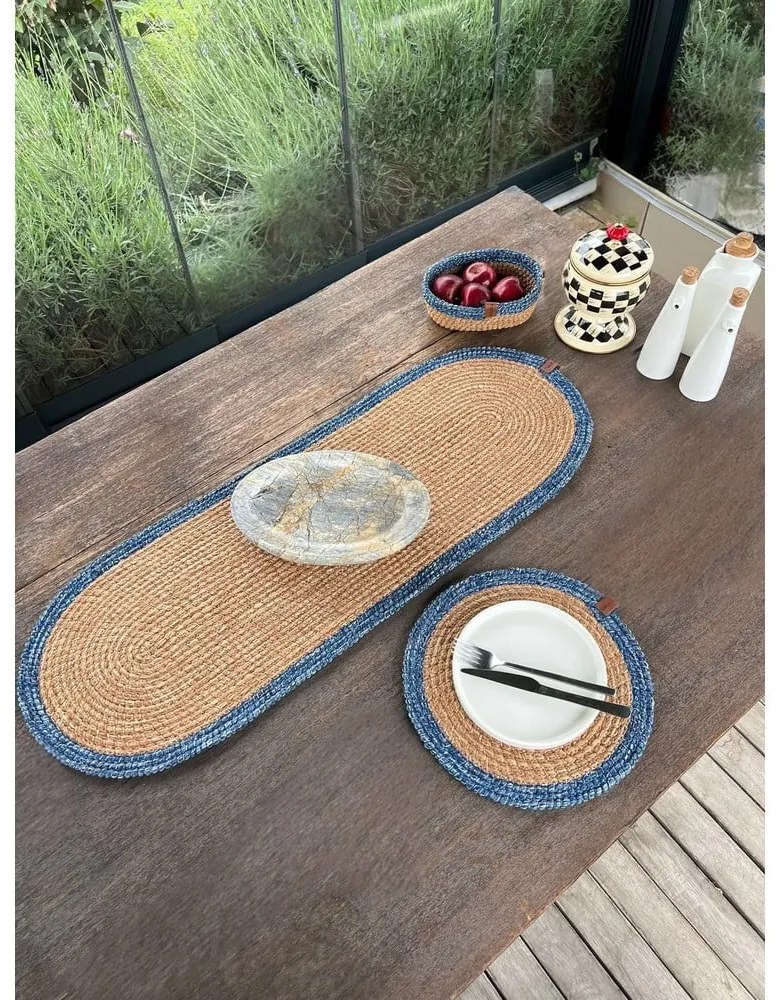 Suport pentru farfurii din iută ø 33 cm Wicker – Mila Home Luxury