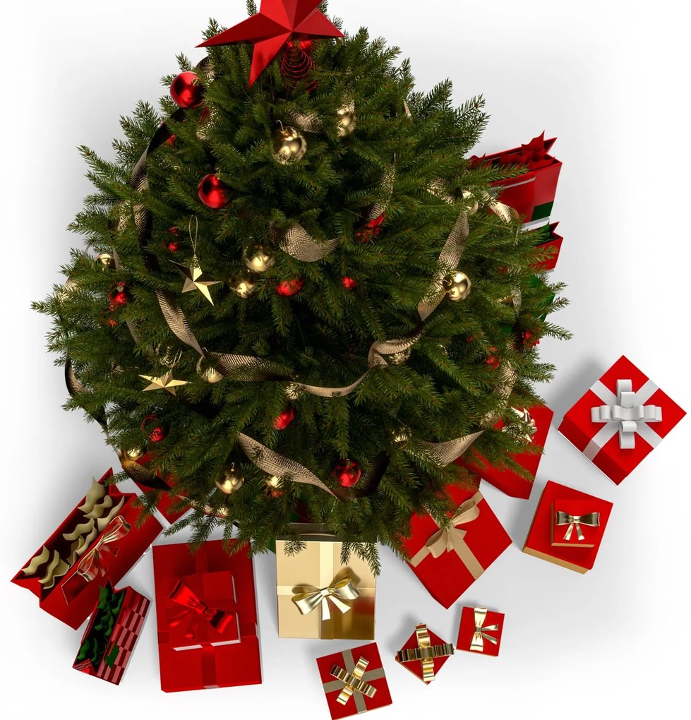 Deuba Pom de Crăciun artificial 180 cm + suport