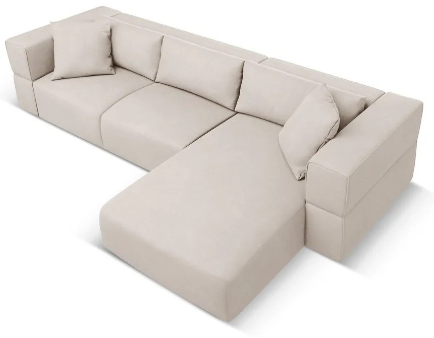 Colțar bej (cu colț pe partea dreaptă) Esther – Milo Casa