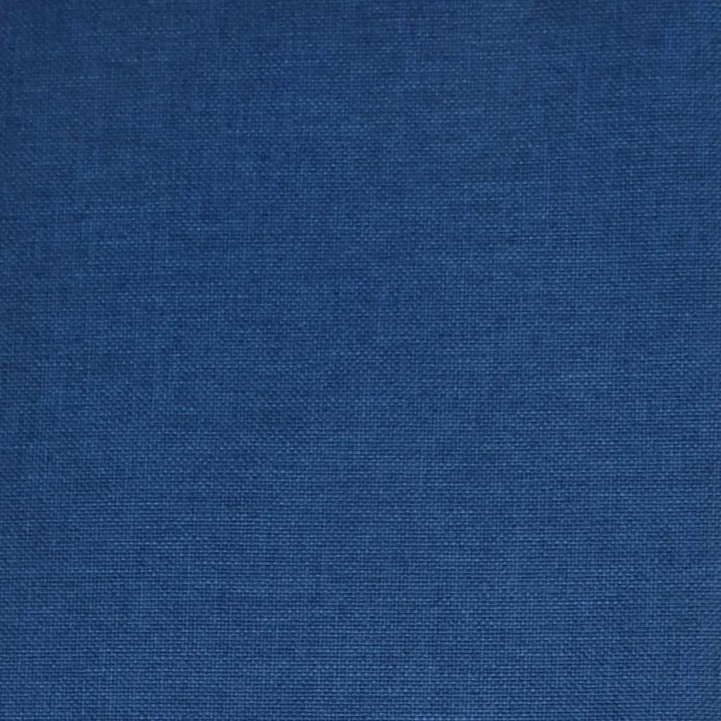 Scaun de masa pivotant, albastru, material textil 1, Albastru