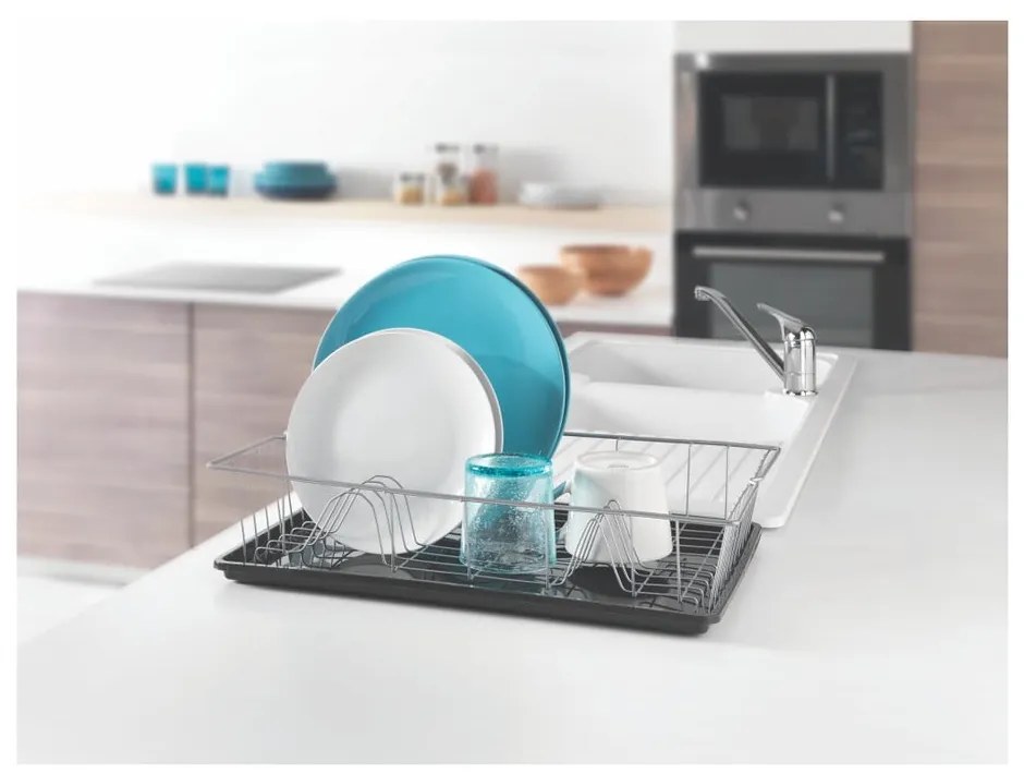 Suport pentru scurs vase Metaltex Colonia Plus