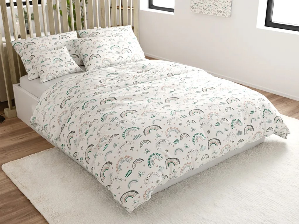 Lenjerie de pat din bumbac Renforcé RAINUBI albă Dimensiune lenjerie de pat: 70 x 90 cm | 140 x 200 cm