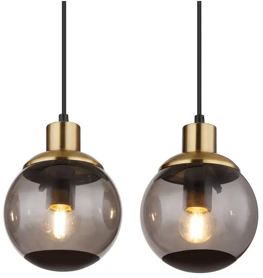 Lustră pe cablu POTTER 4xE27/25W/230V Globo 15860-4H