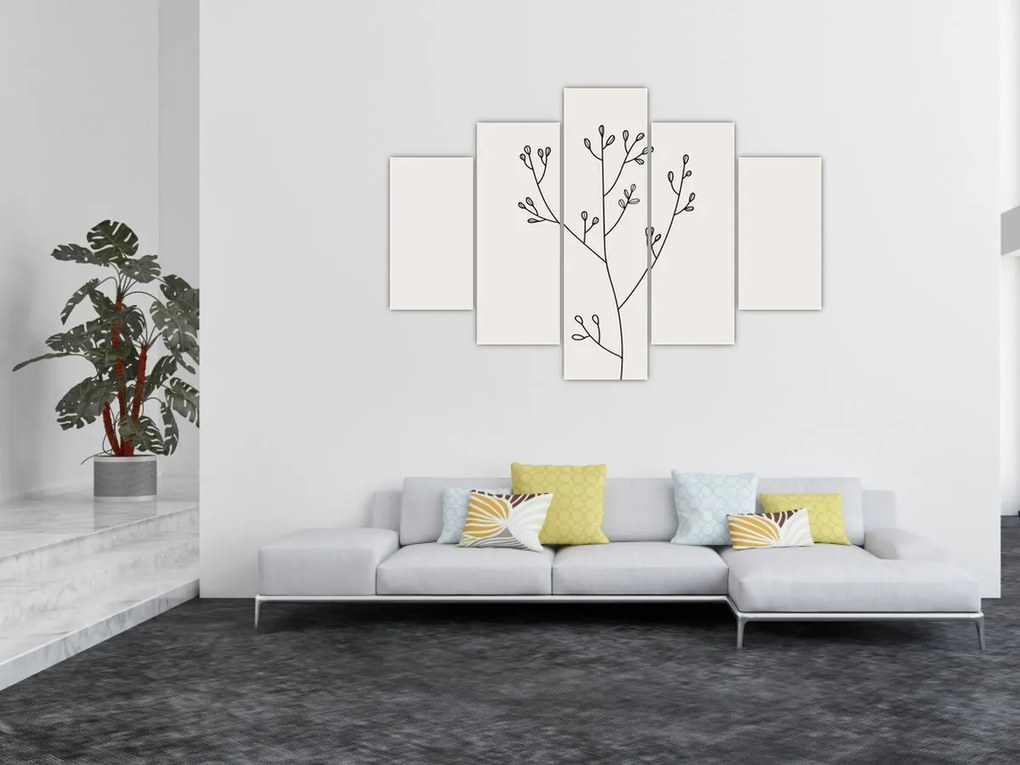 Tablou - Floare de pajiște N⁰3 (150x105 cm)