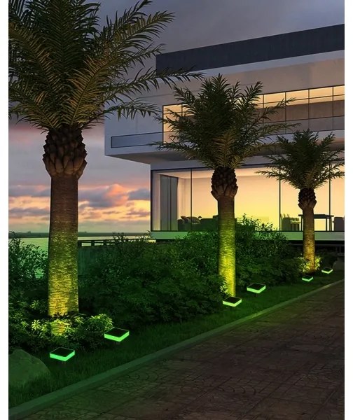 Corp de iluminat LED RGB solar dimabil Immax NEO 07911L 1W/5V pătrat IP54 Tuya