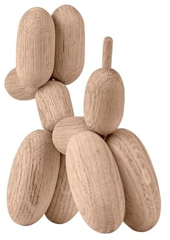 Statuetă din lemn masiv (înălțime 14,5 cm) Ballon Dog – Boyhood