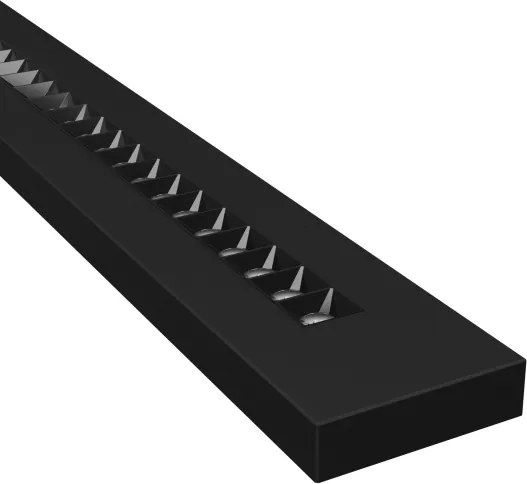 Plafonieră/pendul LED PLANK LED/20/30/40W/230V 2700/4000/6000K black