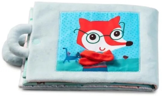 Carte textilă Bună dimineața, vulpe Alice Lilliputiens