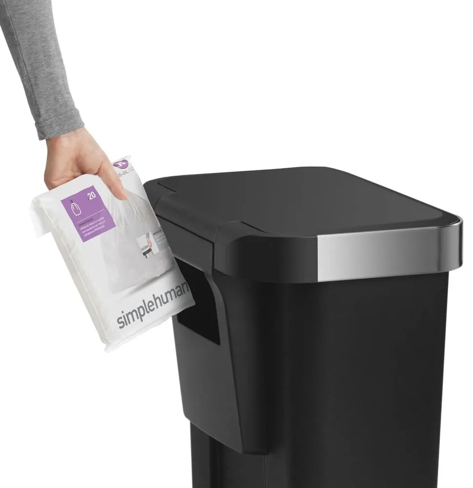 Coș de gunoi din plastic cu pedală 45 l - simplehuman
