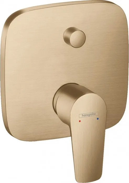 Baterie cada/dus incastrata, Hansgrohe Talis E, bronz periat, 71745140