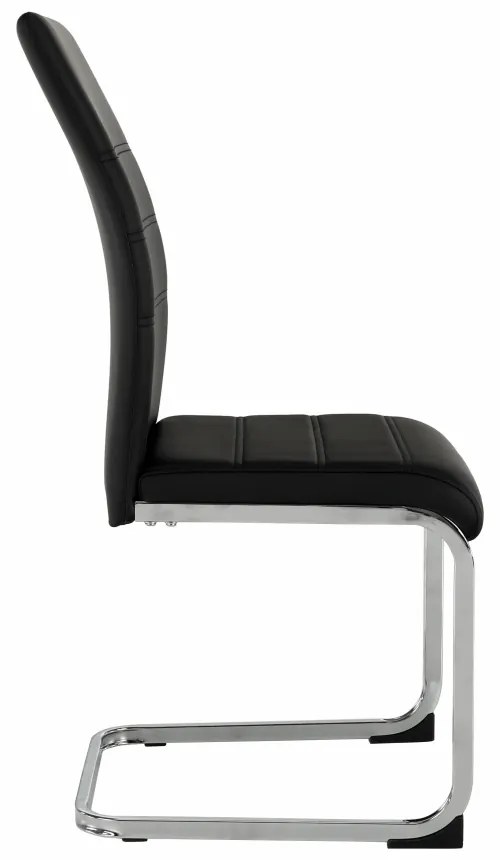 Scaun de sufragerie Valentina (negru). 1016405