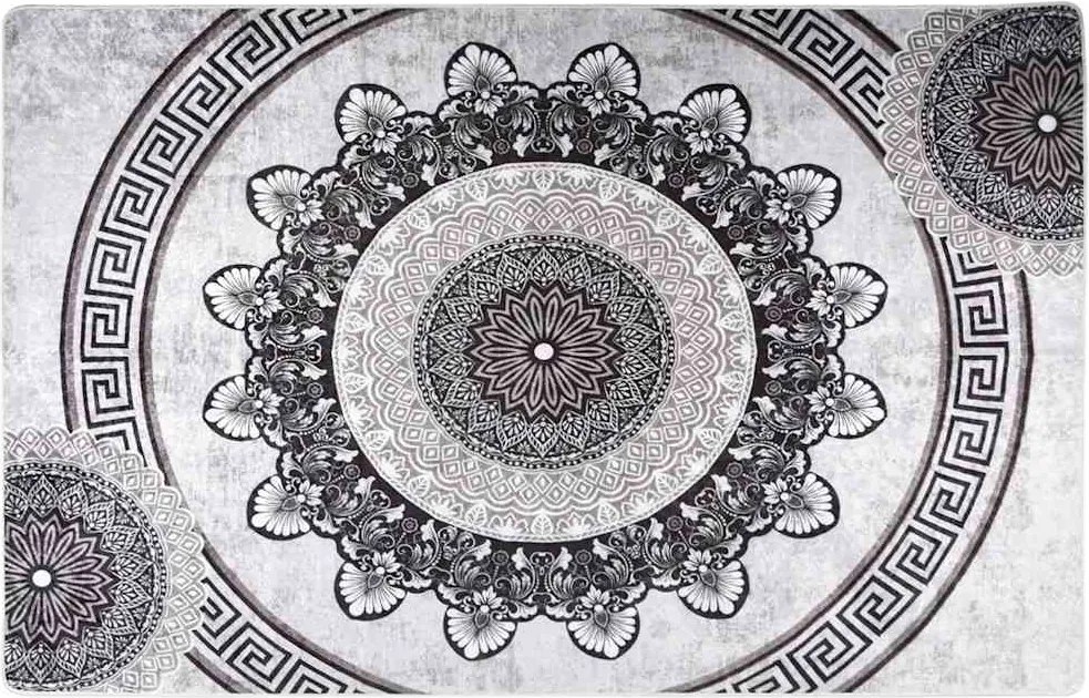 vidaXL Covor lavabil, multicolor, 80x150 cm