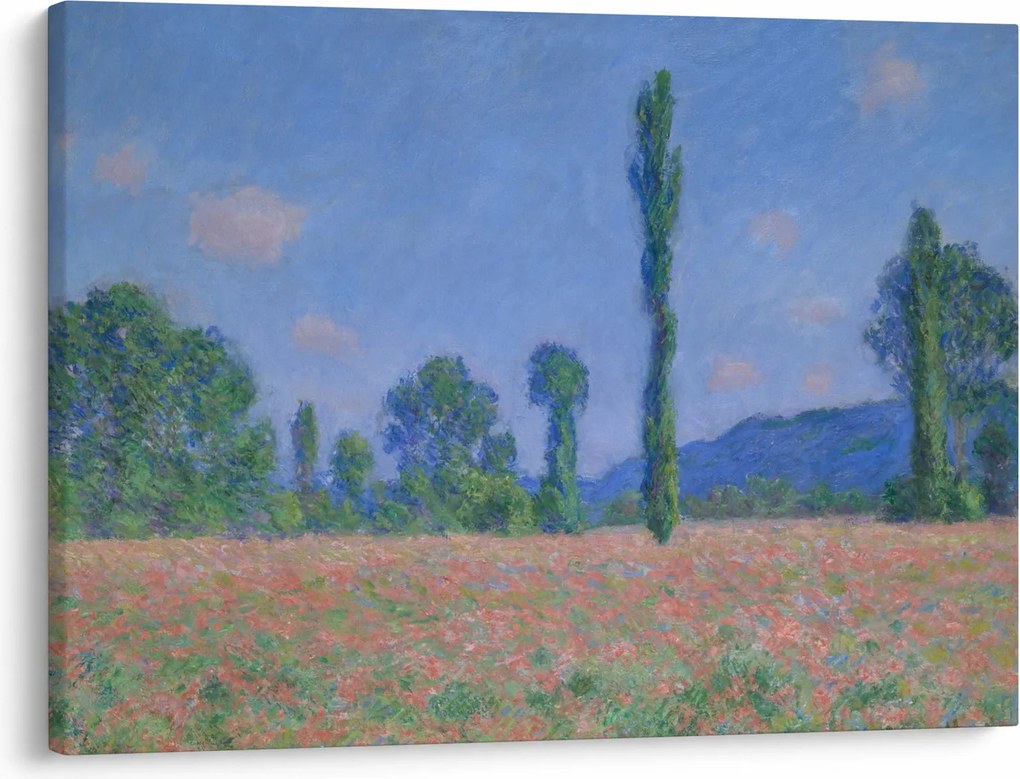Tablou - Claude Monet, Poppy Field (Giverny), reproducere (70x50 cm)