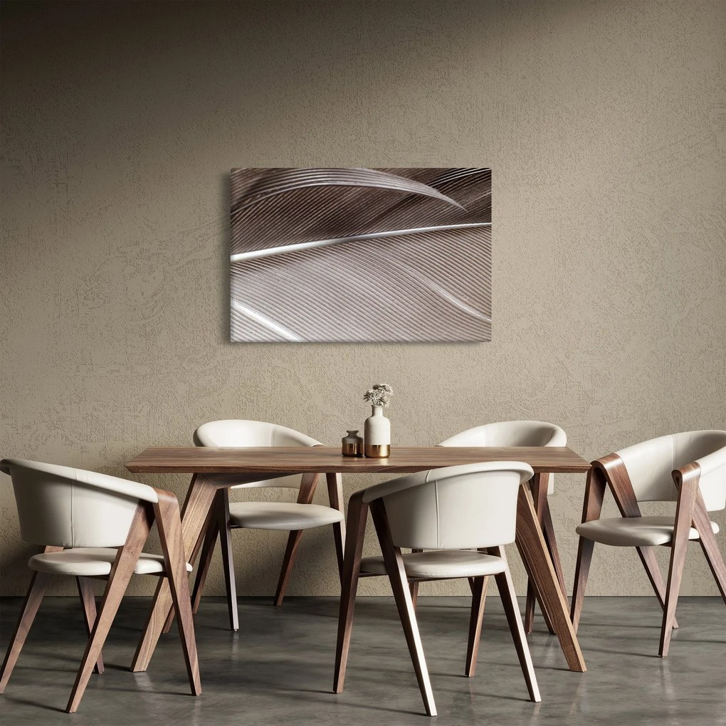 Tablou cu fibre abstacte (90x60 cm)