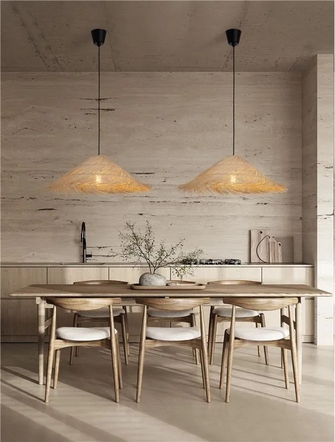 Lustra ratan design natural ALUA NVL-9586532