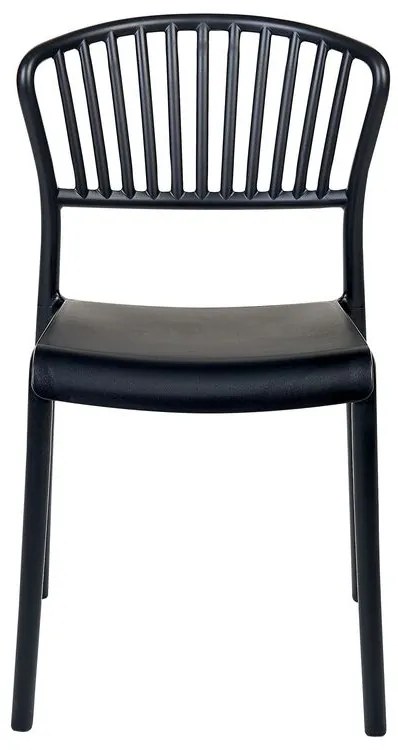 Set 4 buc scaun tip bar Geronimo (negru). 1079073