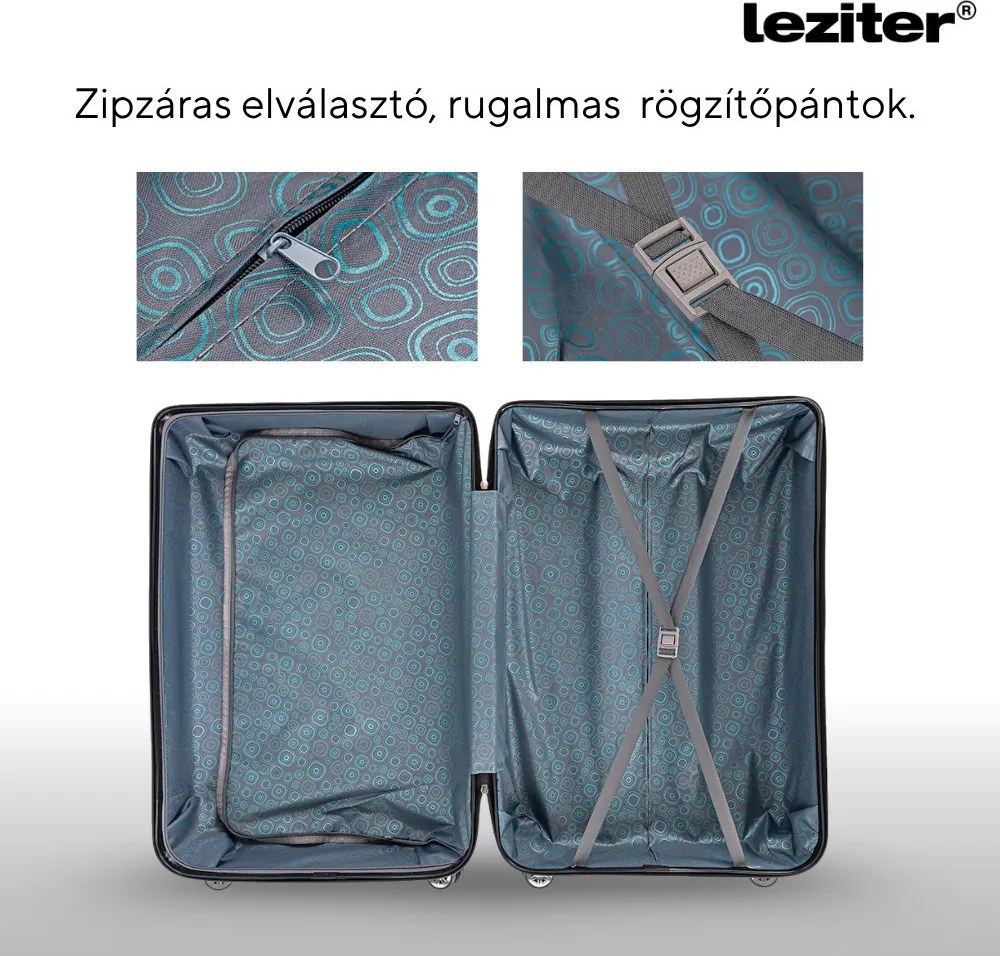 Valiză mare TravelLux Urban cu hardtop 50x78x30 cm neagră