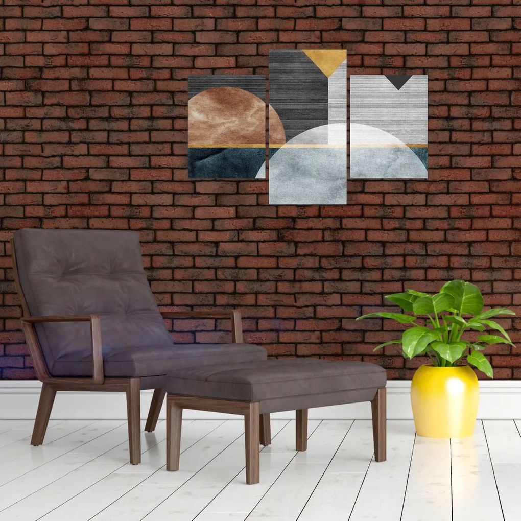 Tablou - Forme și texturi (90x60 cm)